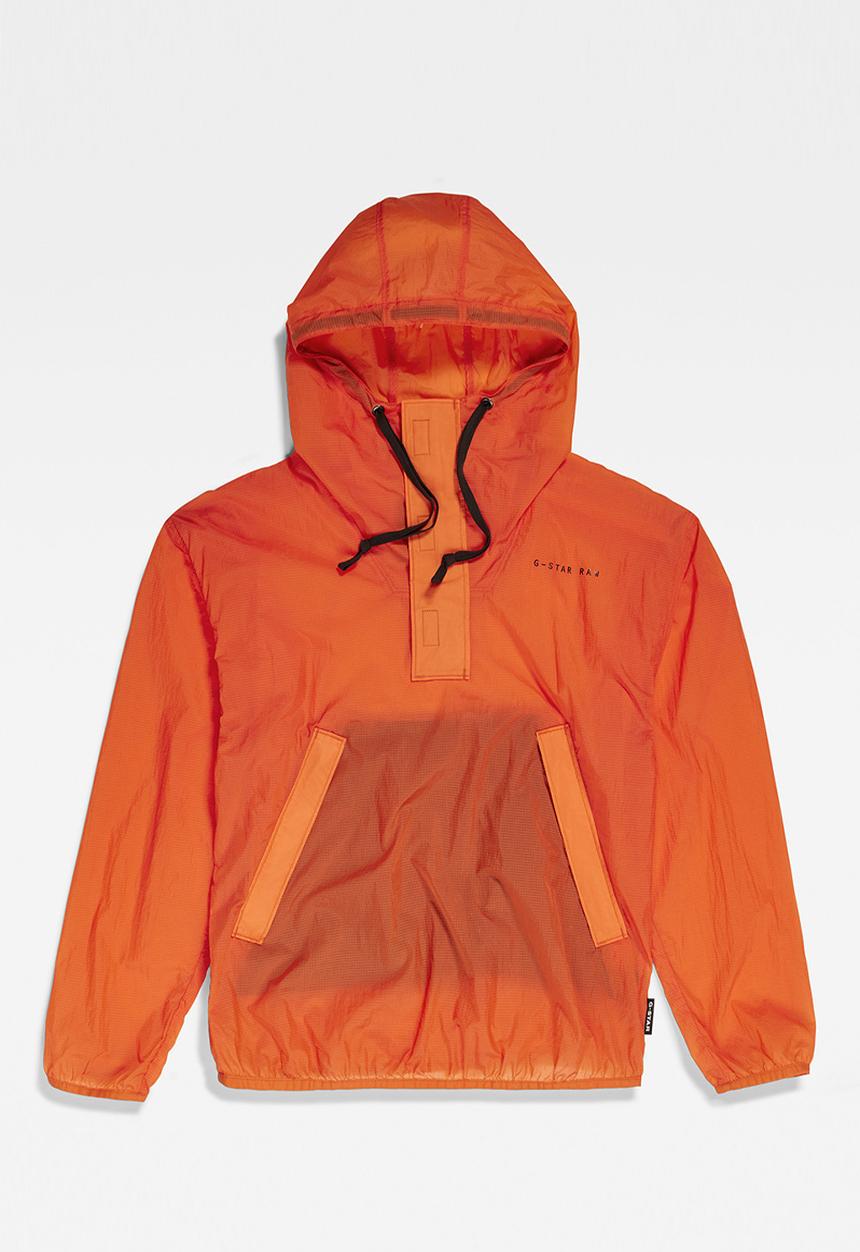 G-STAR - Windbreaker shell jkt feather ripstop wr - acid orange