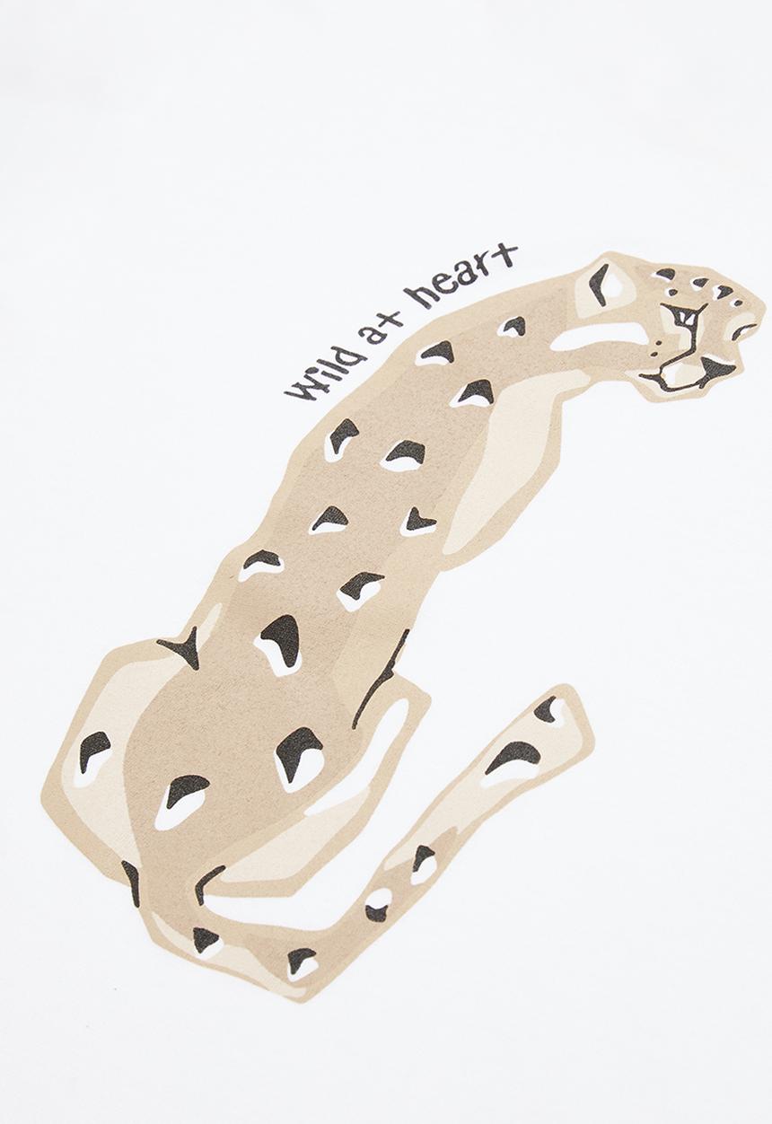 Superbalist - Printed pj set - white & beige 