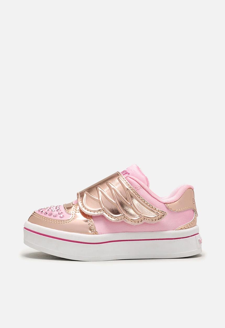 Skechers - Twi-Lites - gold & pink