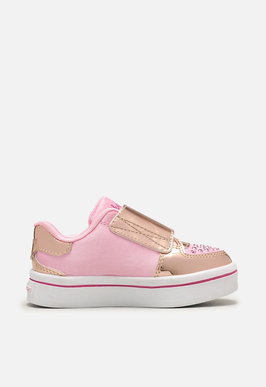 Skechers - Twi-Lites - gold & pink