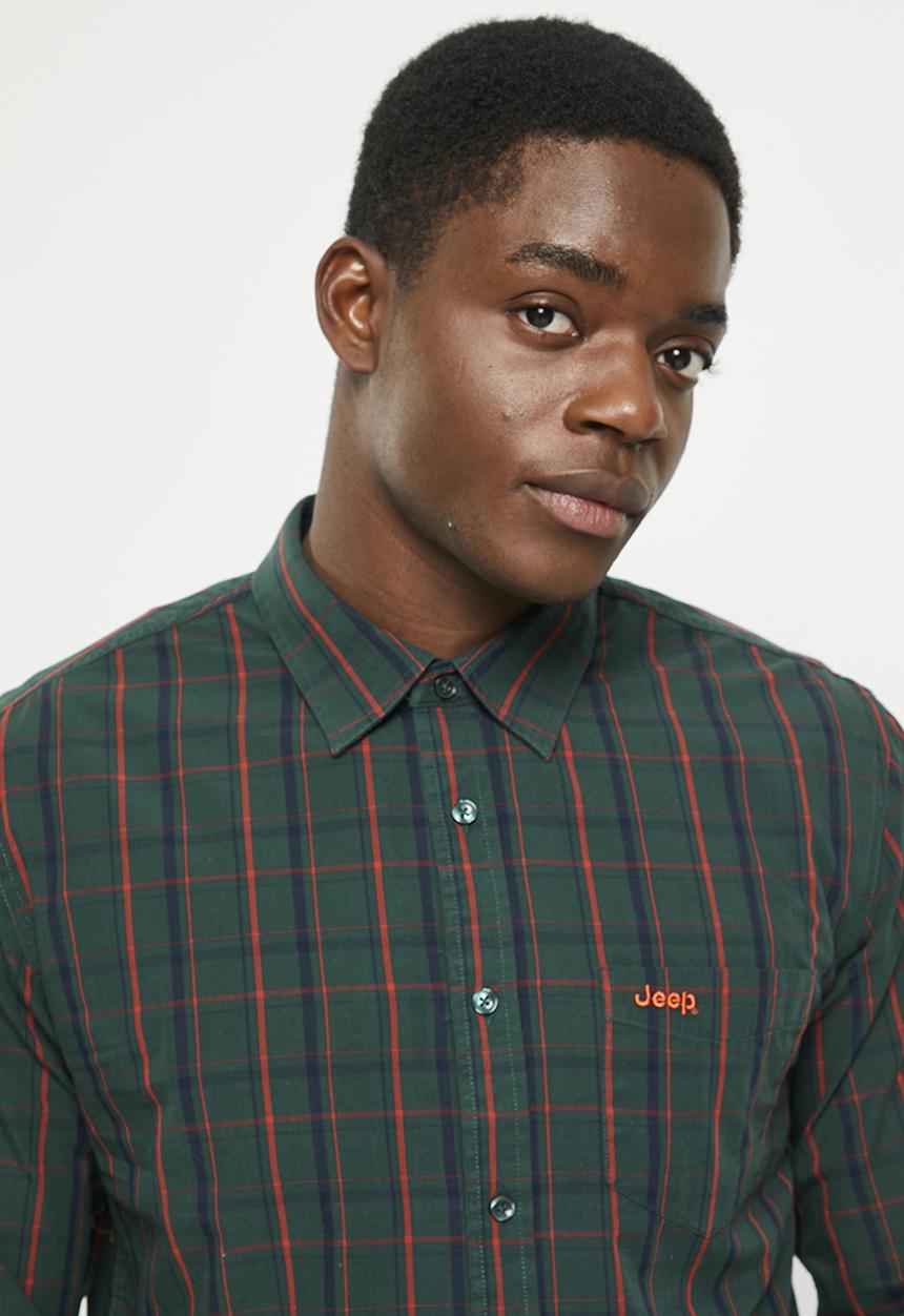 JEEP - Long sleeve yarn dyed check - multi
