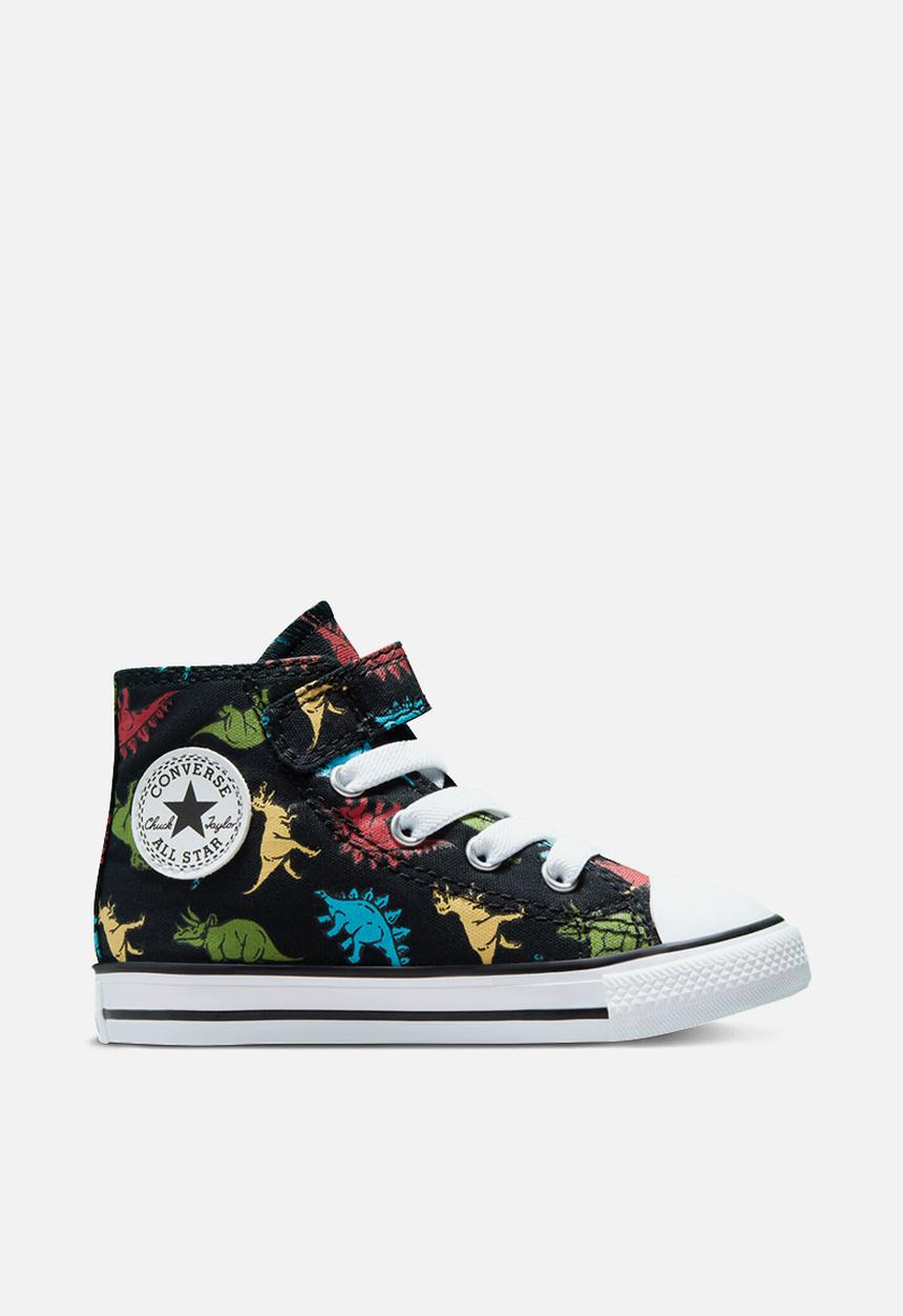 Converse - Ctas 1v dinosaurs hi i - black/soft red
