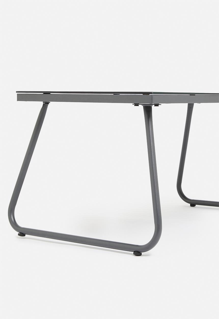 H&S - Simo outdoor furniture set - black