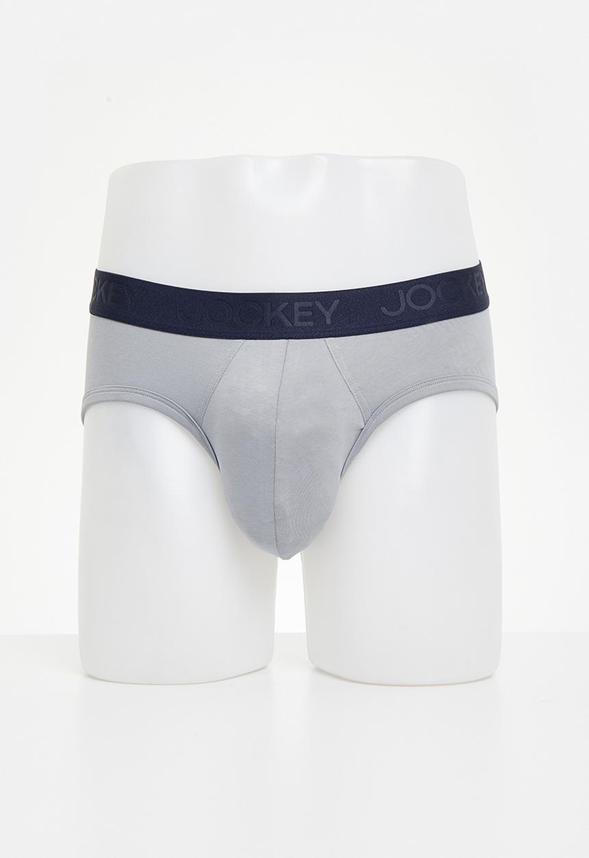 Jockey - Classic cotton stretch Brief - Weather Vane