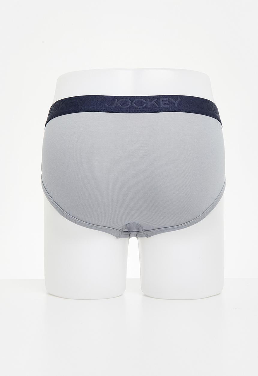 Jockey - Classic cotton stretch Brief - Weather Vane