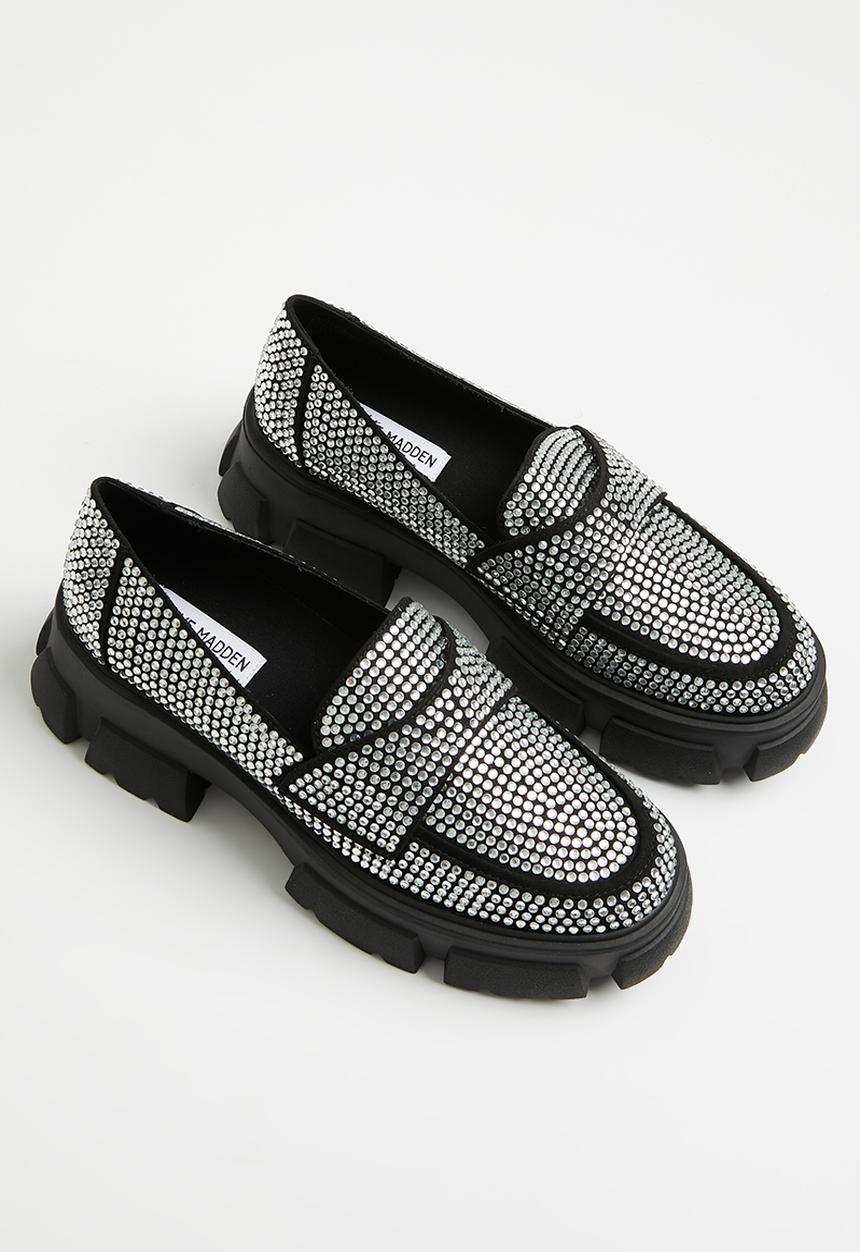 Steve Madden - Trifecta-r loafer - rhinestone