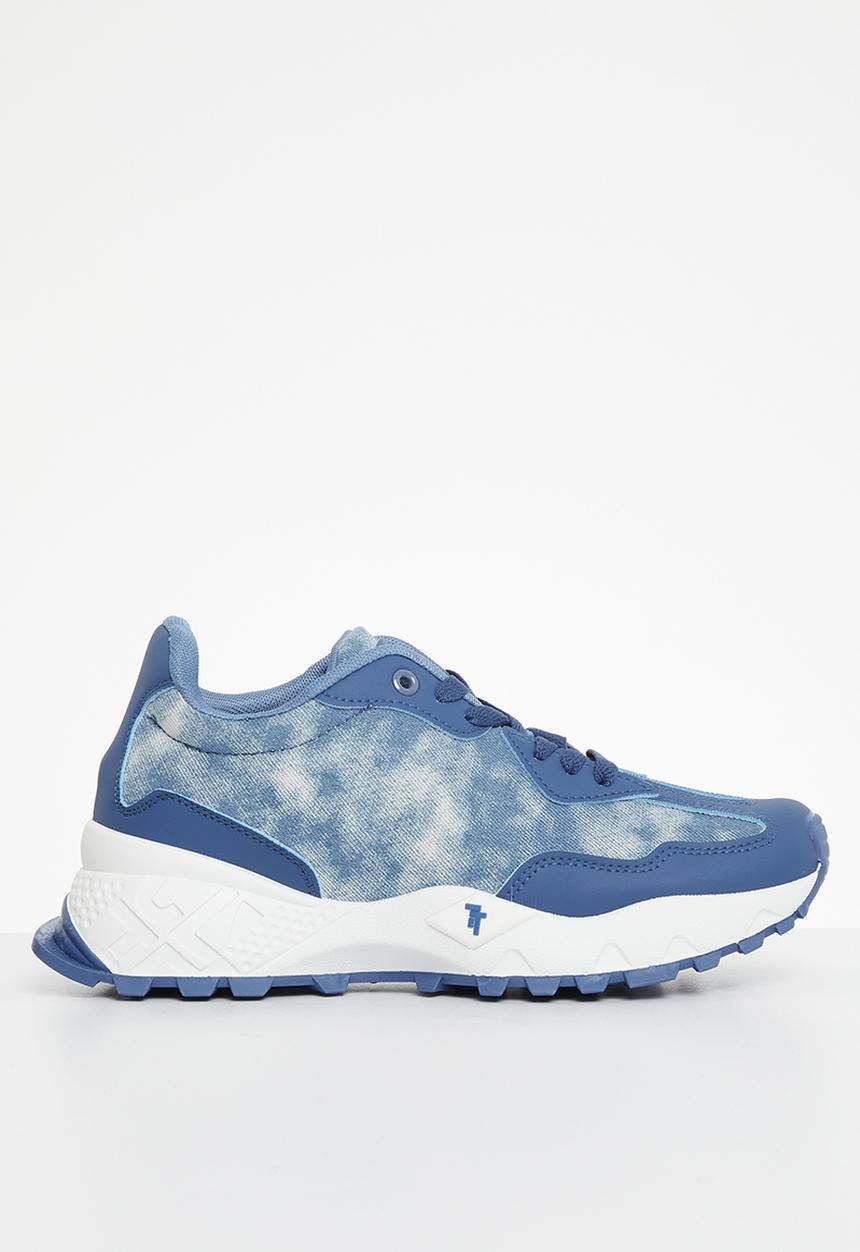 Tom Tom - Low cut sneaker - blue washed denim