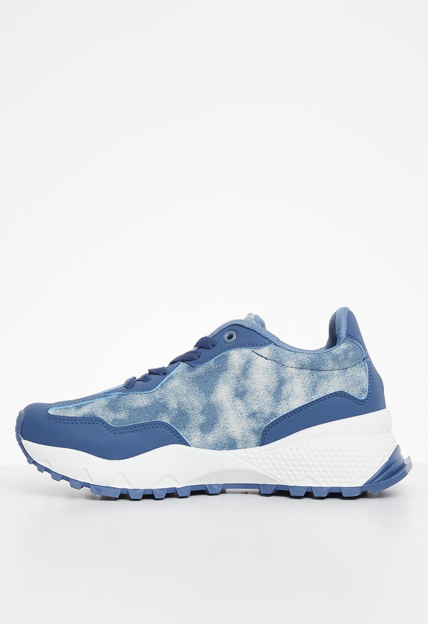 Tom Tom - Low cut sneaker - blue washed denim