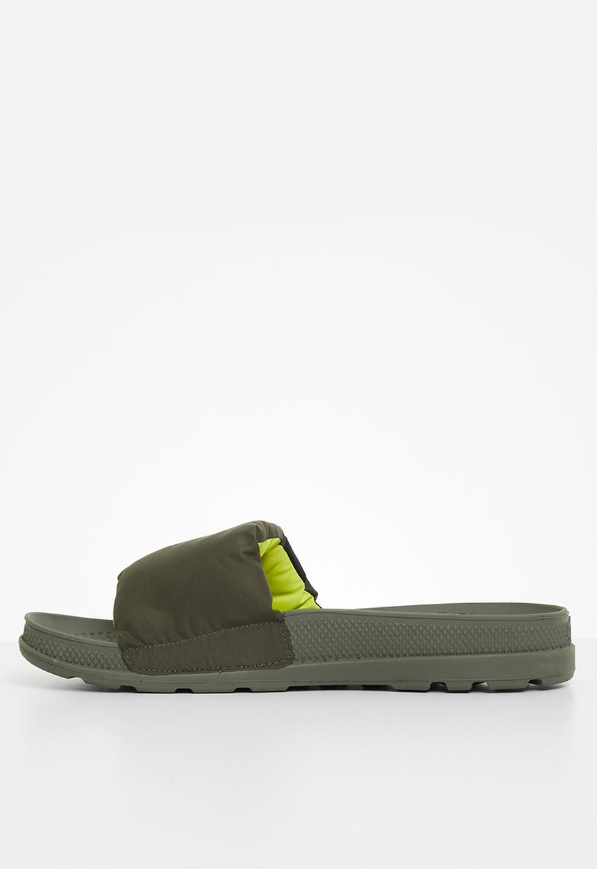 Palladium - Solea slide pad - olive night