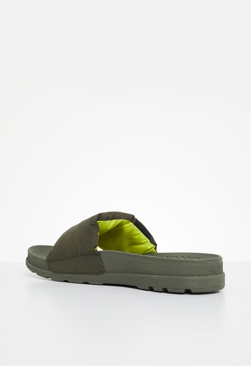 Palladium - Solea slide pad - olive night