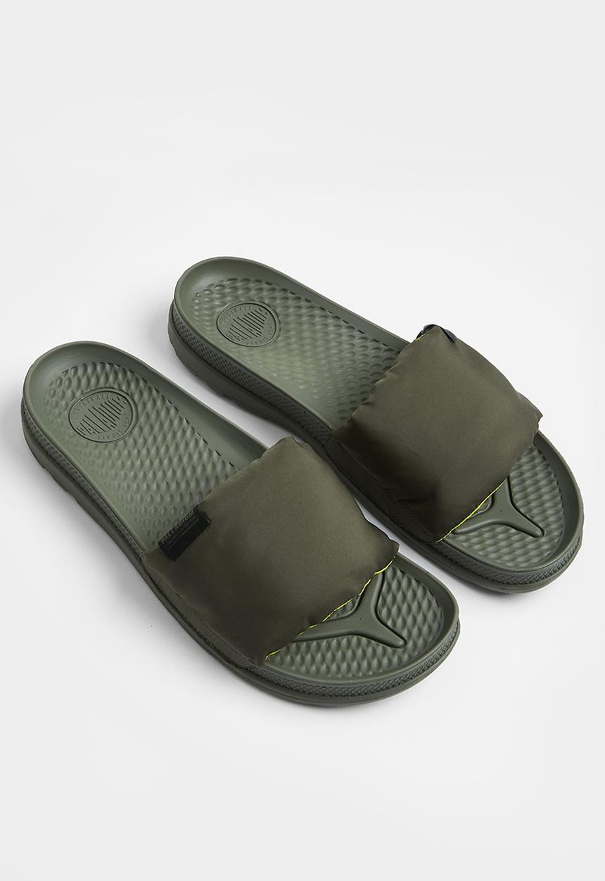 Palladium - Solea slide pad - olive night