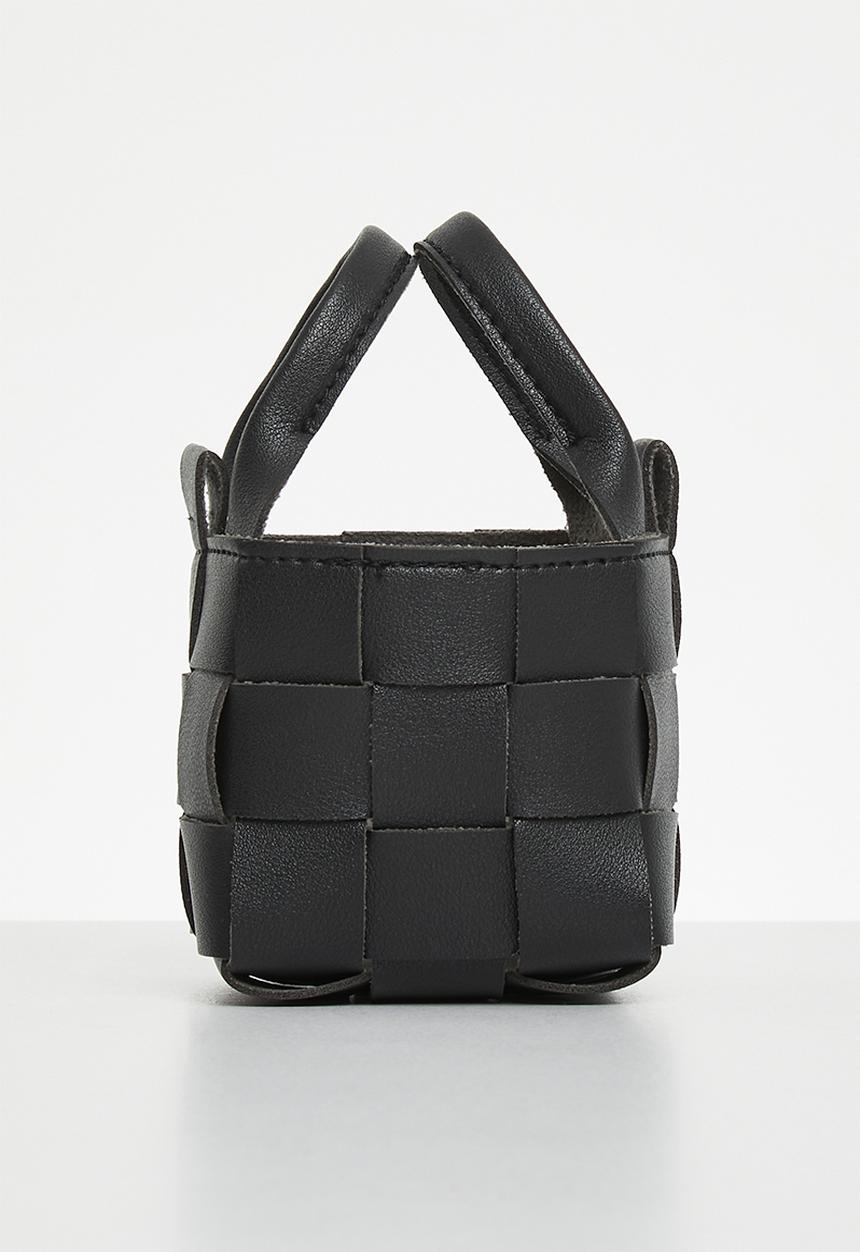 Pop Candy - Girls crossbody bucket bag - black