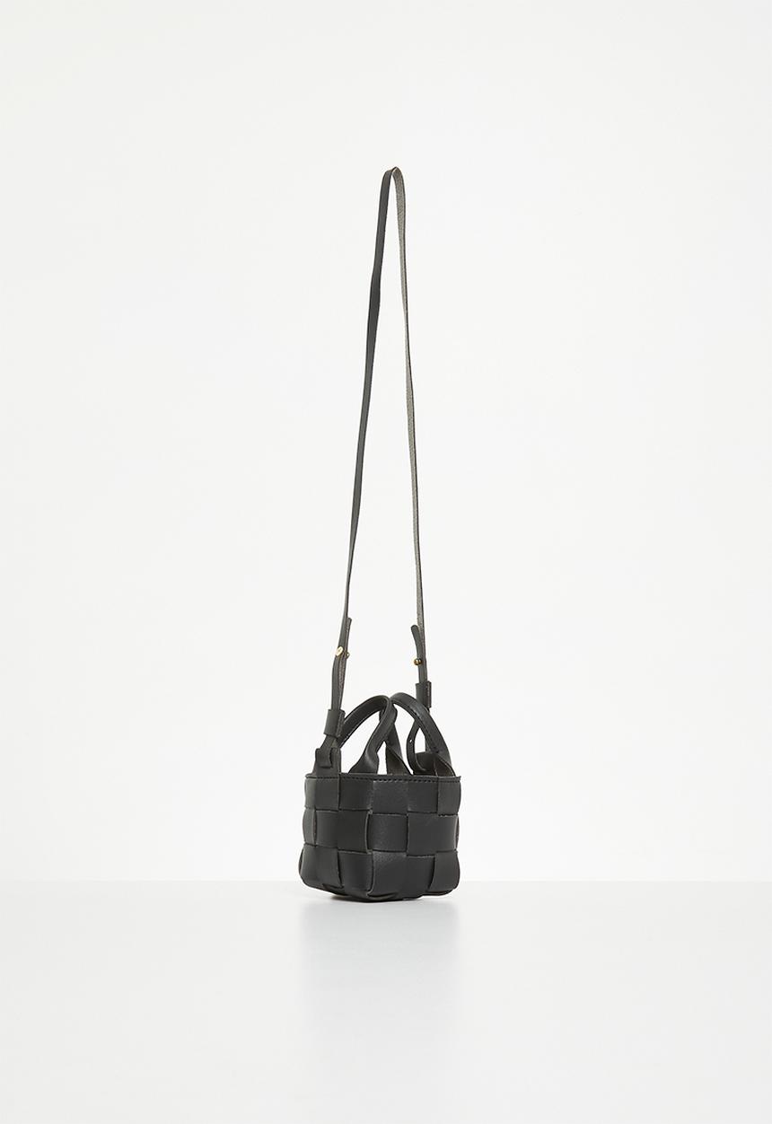 Pop Candy - Girls crossbody bucket bag - black