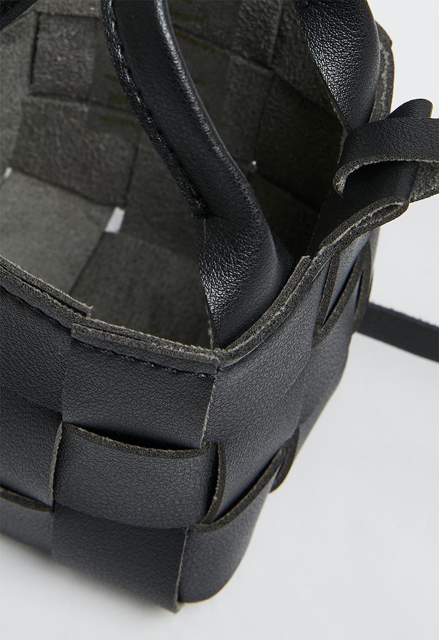 Pop Candy - Girls crossbody bucket bag - black