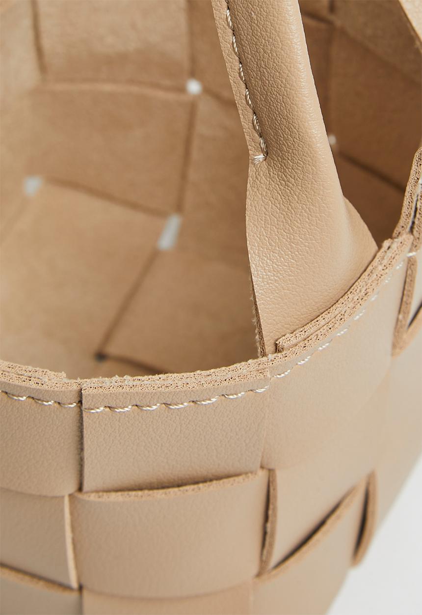 Pop Candy - Girls crossbody bucket bag - beige