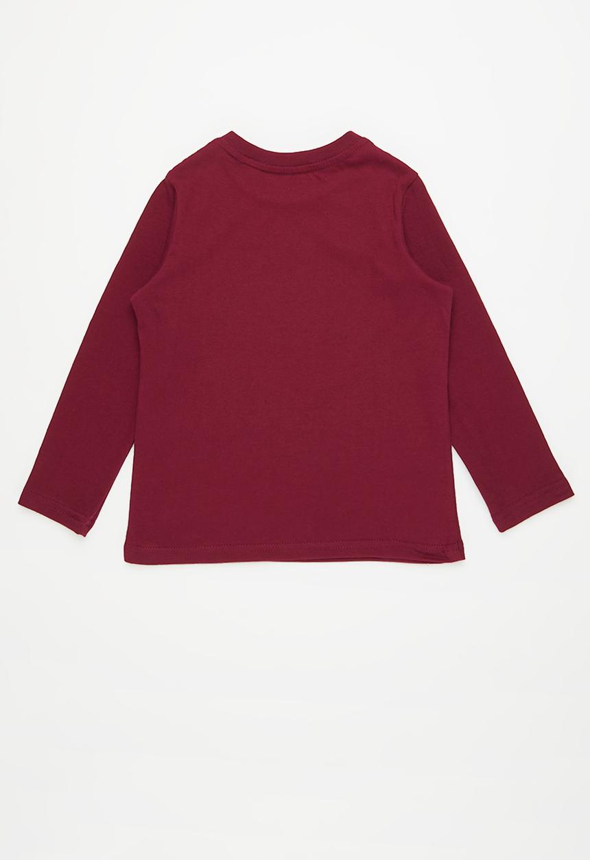 Pop Candy - 2 Pack graphic tee - maroon & black