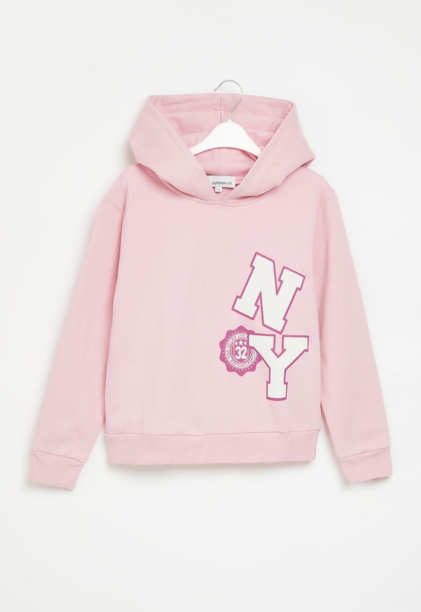 Superbalist - Girls graphic hoodie - light pink 