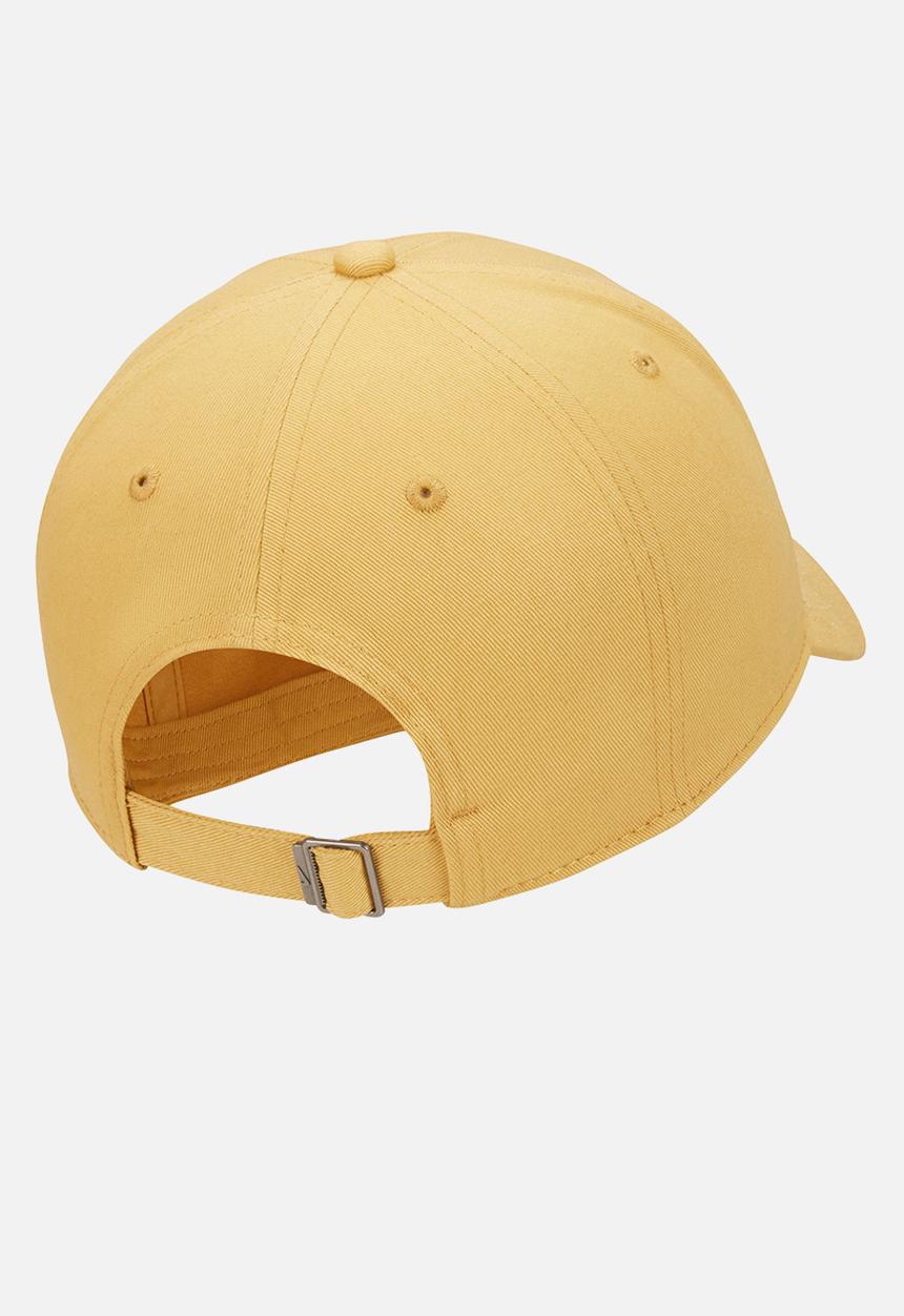 Nike - U nsw h86 futura wash cap - wheat gold & white