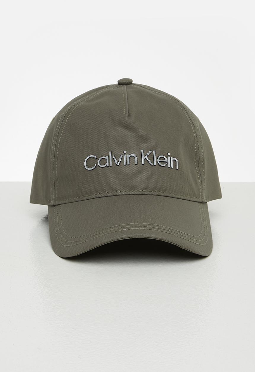 Calvin Klein - Coated rtw branding - dark olive