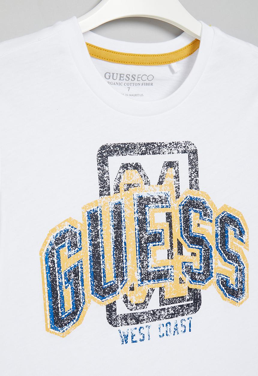 GUESS - Short sleeve t-shirt - pure white