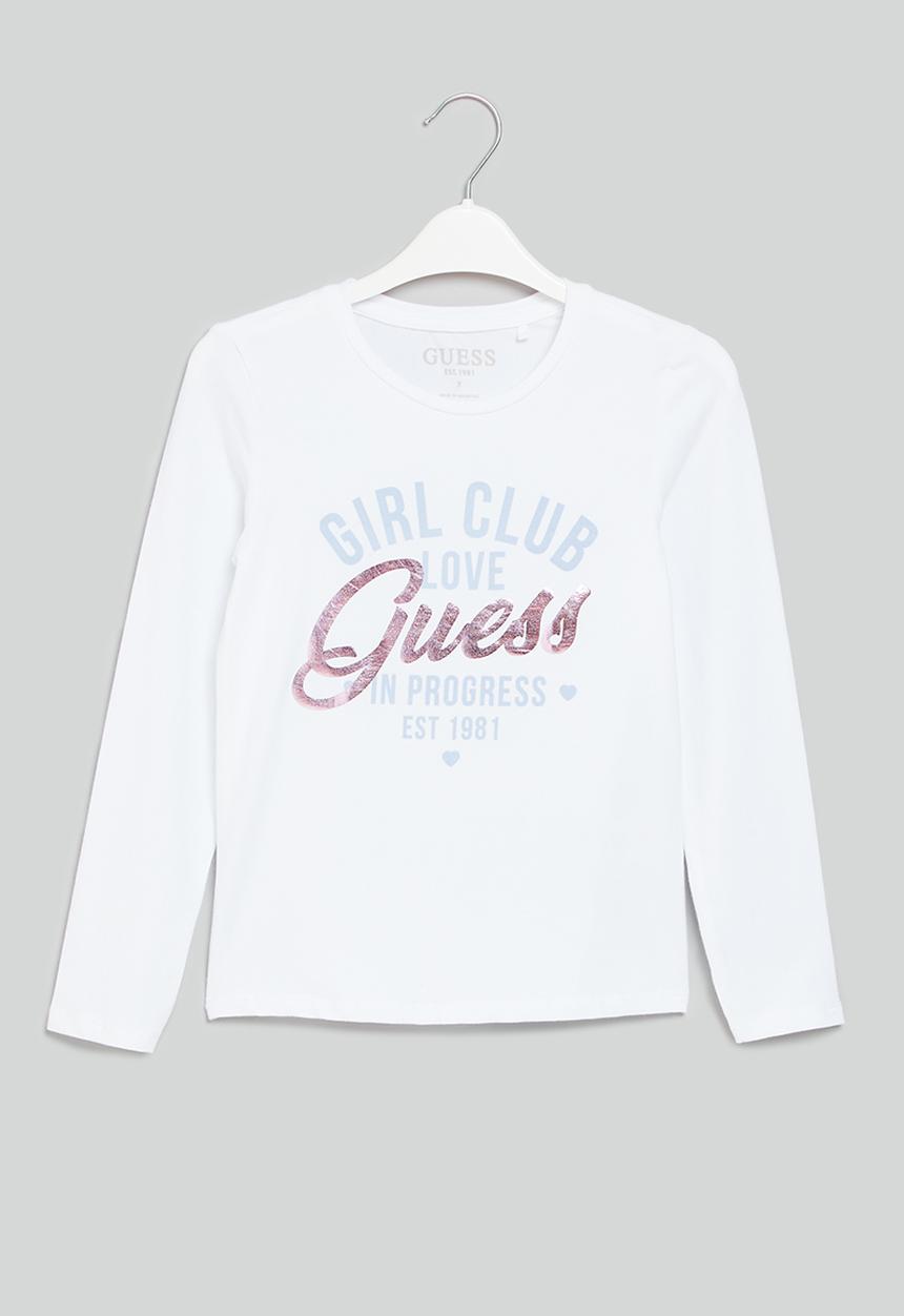GUESS - Long sleeve t-shirt - pure white