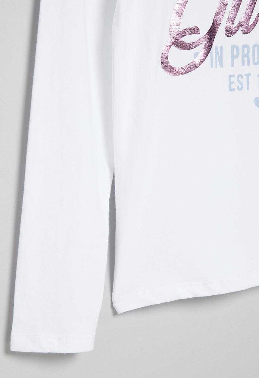GUESS - Long sleeve t-shirt - pure white