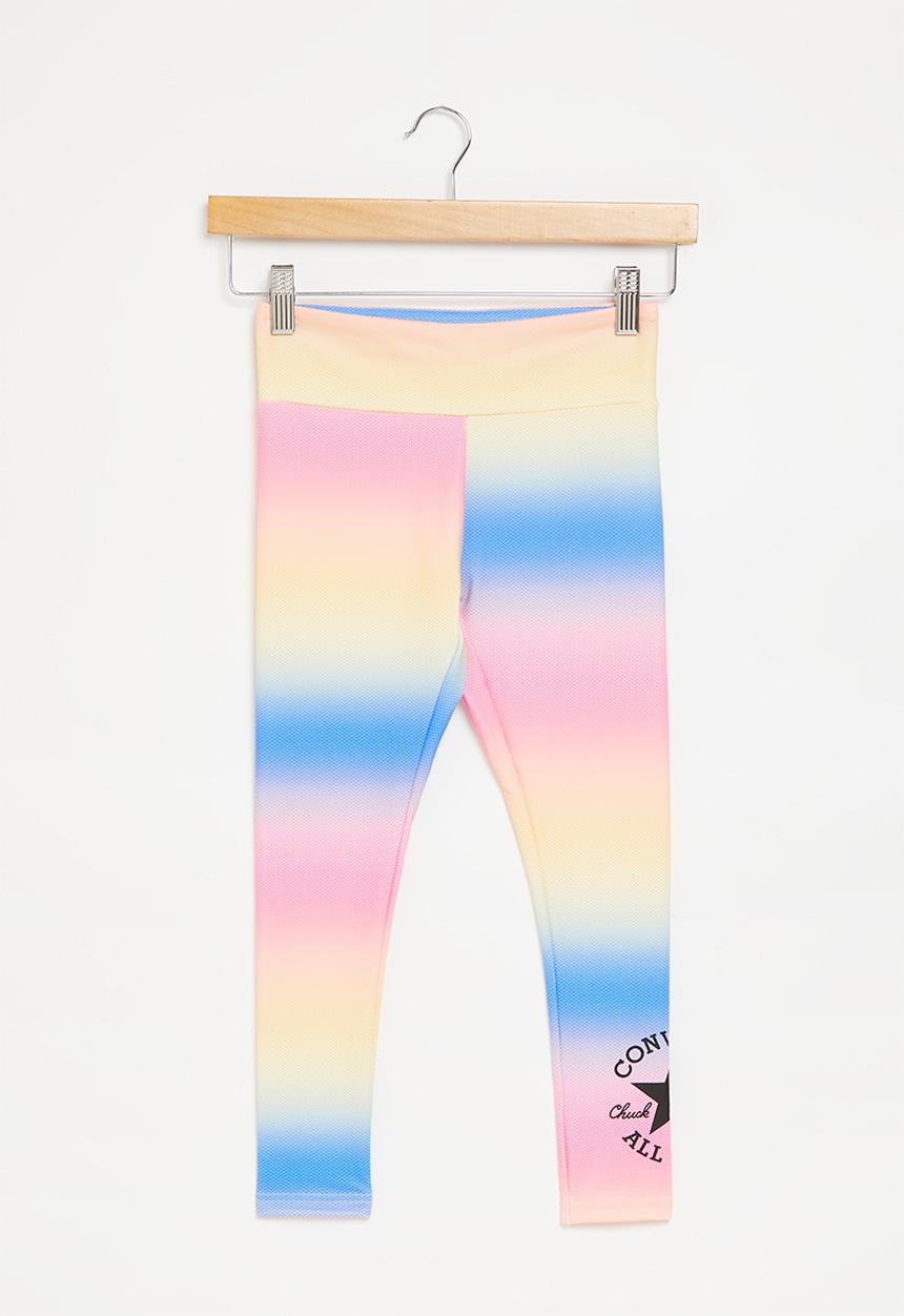 Converse - Teen high rise printed legging - sunny oasis