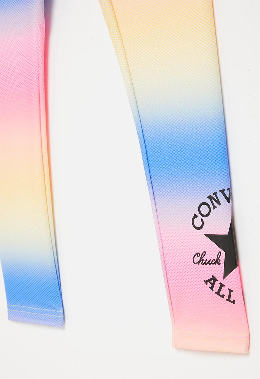 Converse - Teen high rise printed legging - sunny oasis