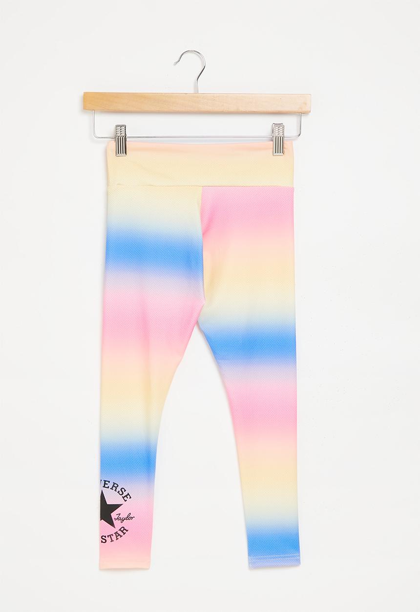 Converse - Teen high rise printed legging - sunny oasis