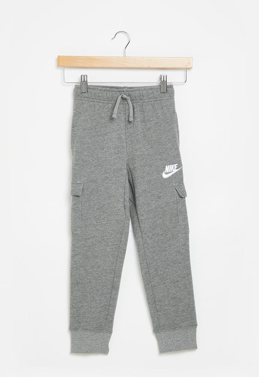 Nike - Nkn club fleece cargo pant - carbon heather
