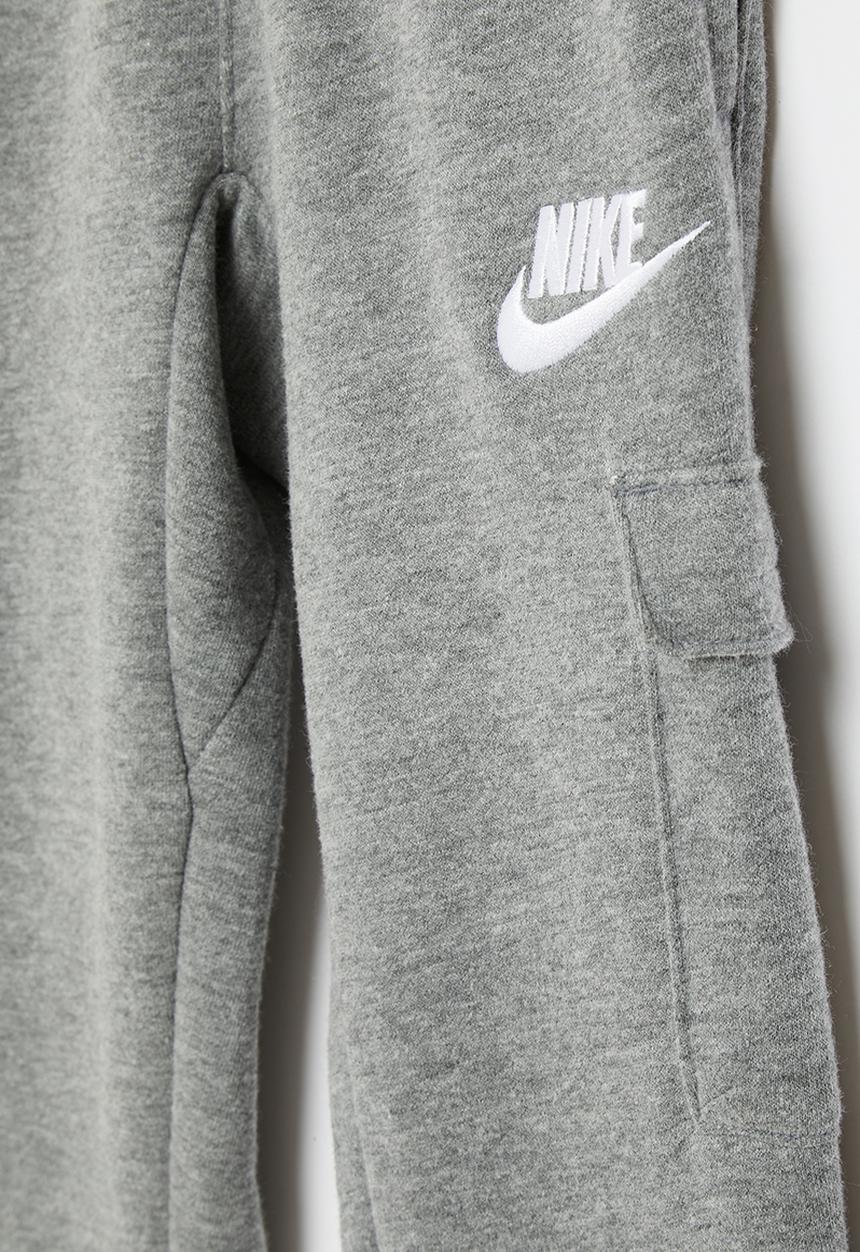 Nike - Nkn club fleece cargo pant - carbon heather