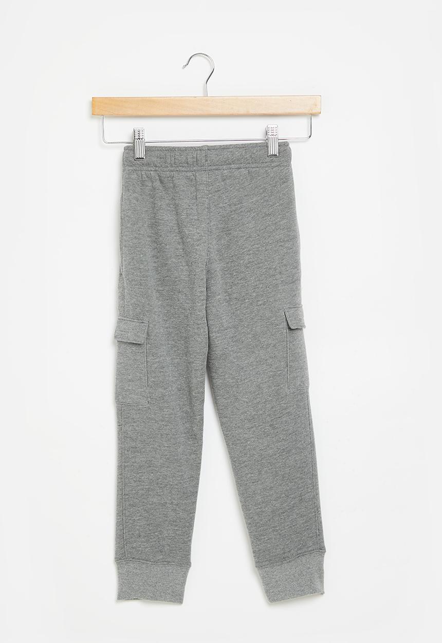 Nike - Nkn club fleece cargo pant - carbon heather