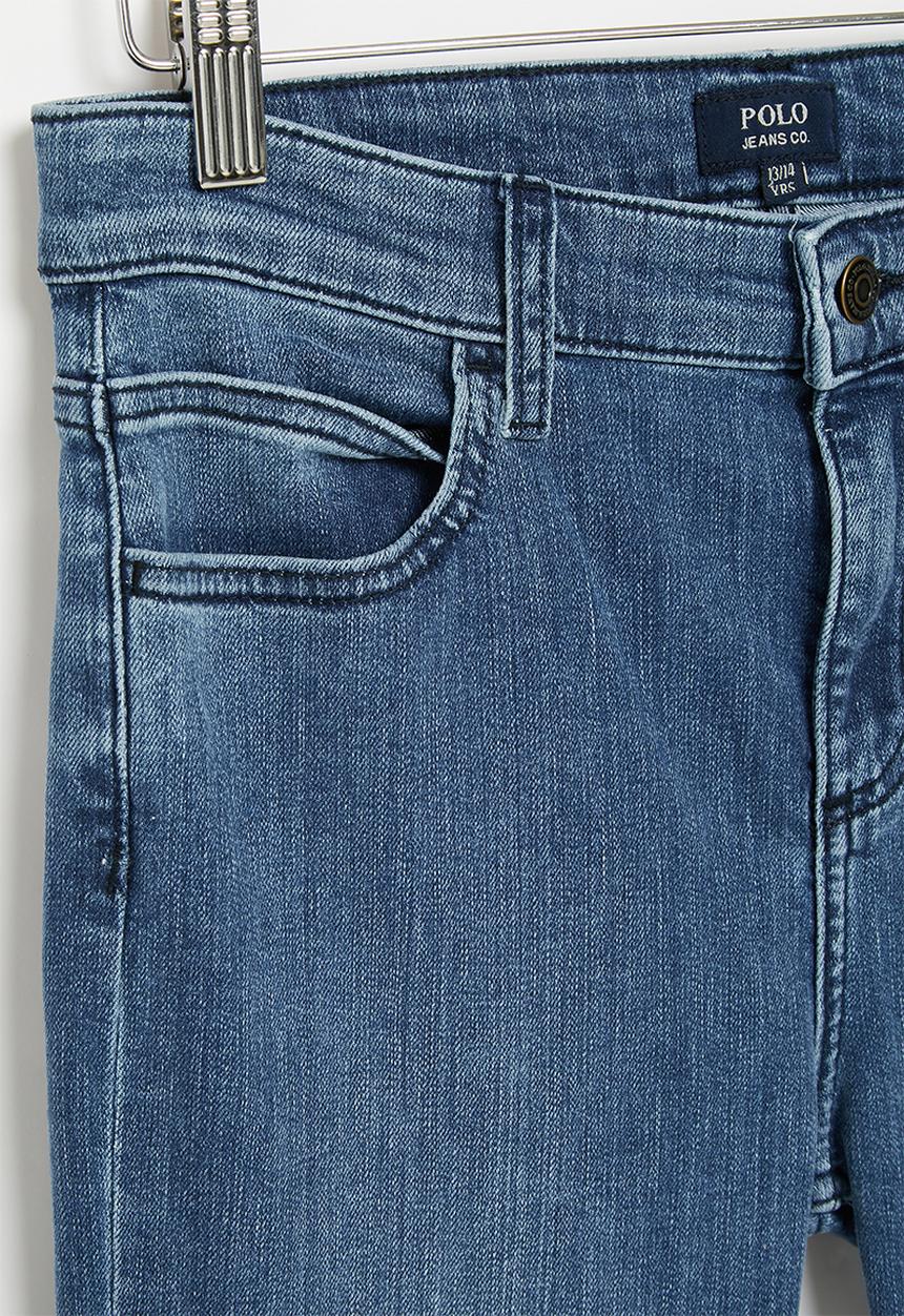 POLO - Boys pjc carson slim fit jean - medium wash