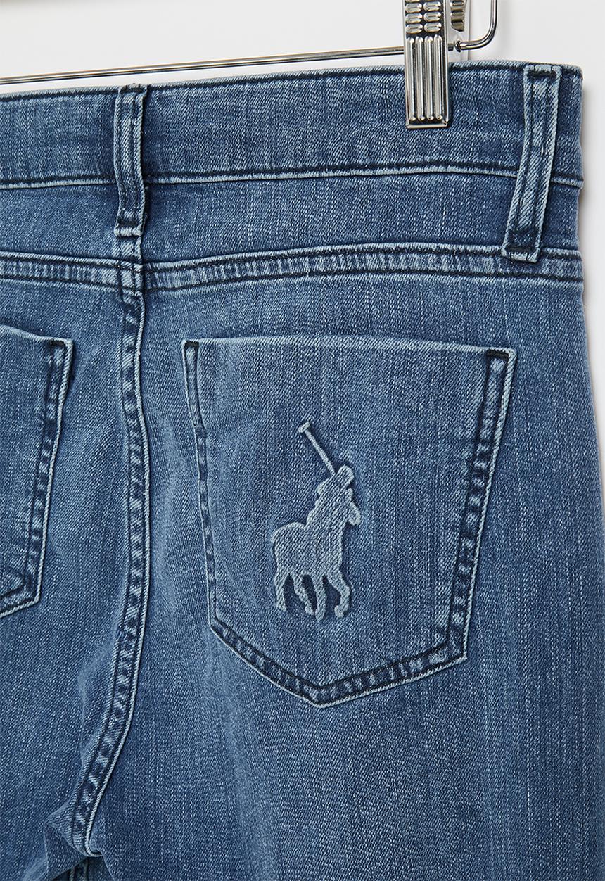 POLO - Boys pjc carson slim fit jean - medium wash