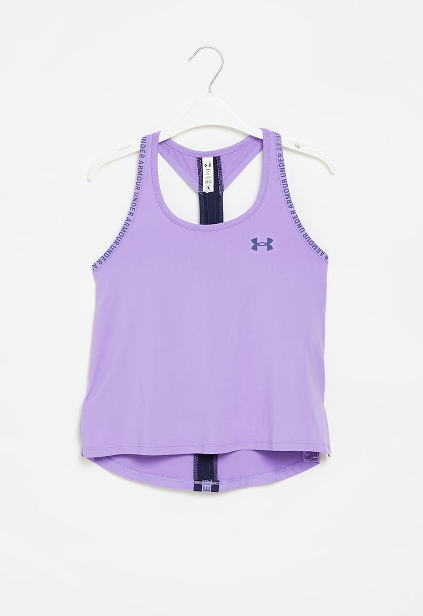 Under Armour - Ua knockout tank - vivid lilac & midnight navy