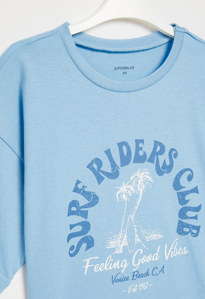 Superbalist - Boys styled T-shirt - blue