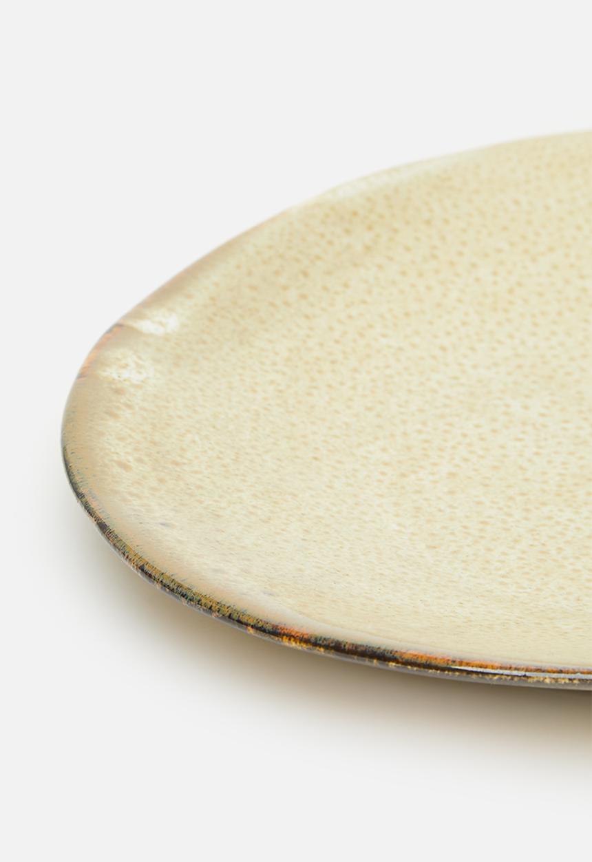 Mervyn Gers - Large oval platter - marula