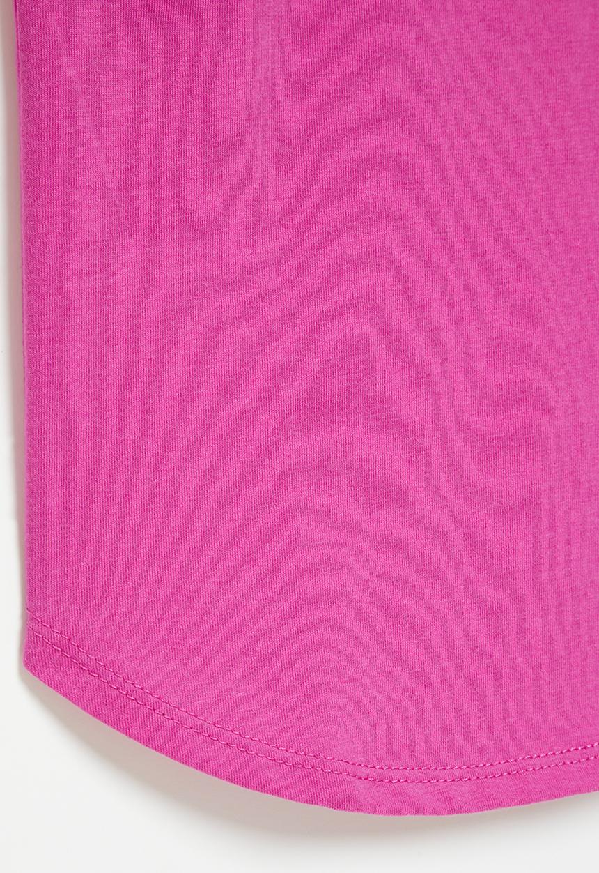 Nike - Nkg script futura short sleeve tee - active fuchsia