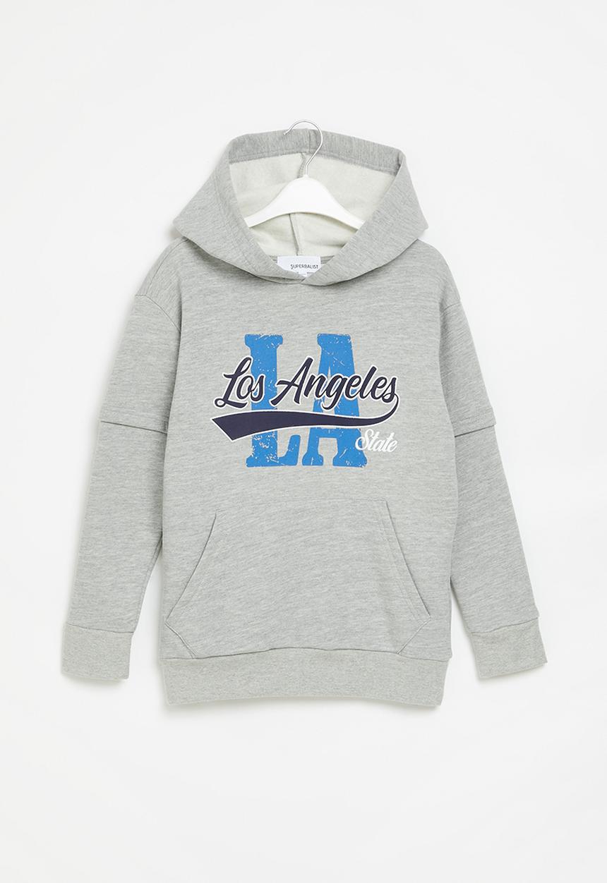 Superbalist - Sporty hoodie - grey melange 