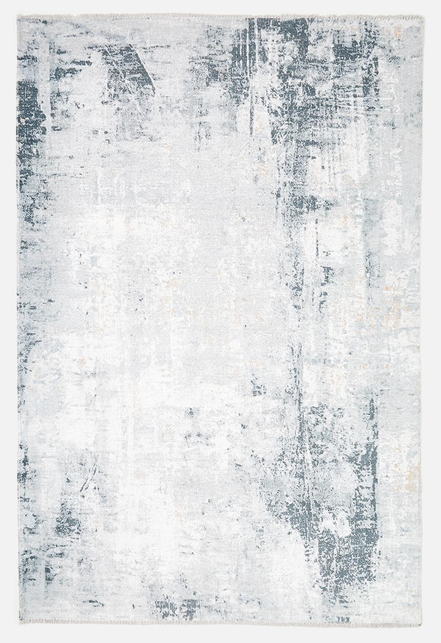 Sixth Floor - Eve printed rug - distressed yellow/grey