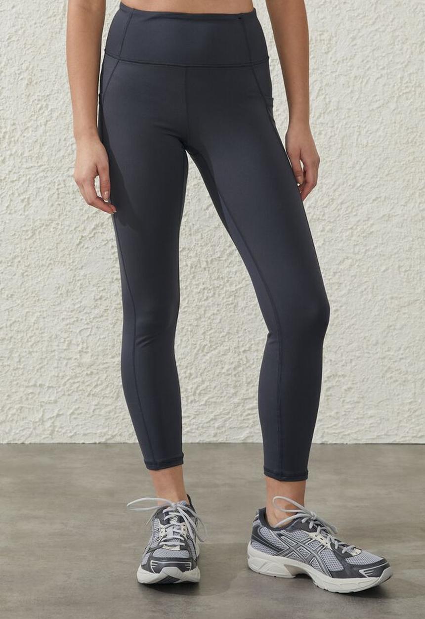Cotton On - Ultra soft pocket 7/8 tight asia fit - element blue