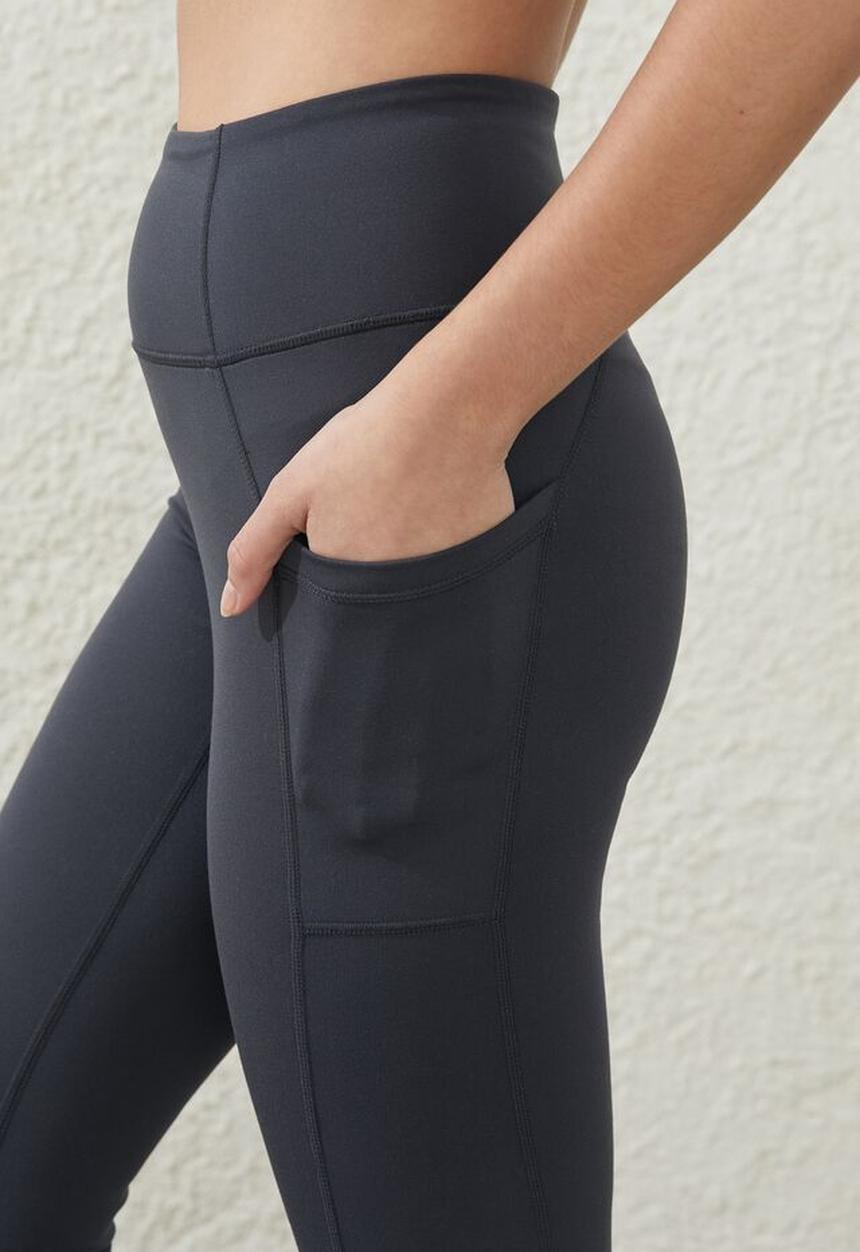 Cotton On - Ultra soft pocket 7/8 tight asia fit - element blue
