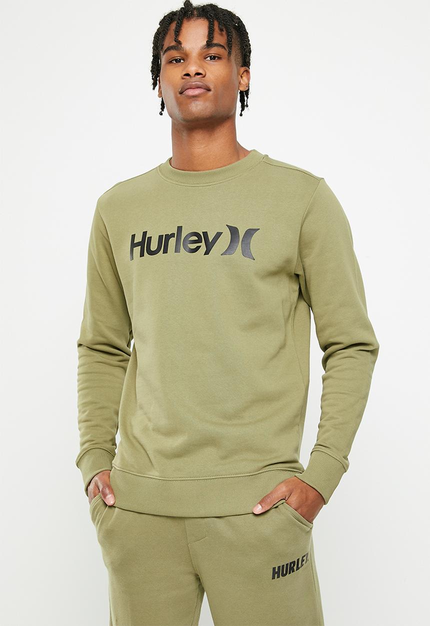 Hurley - One & only crew fleece - green