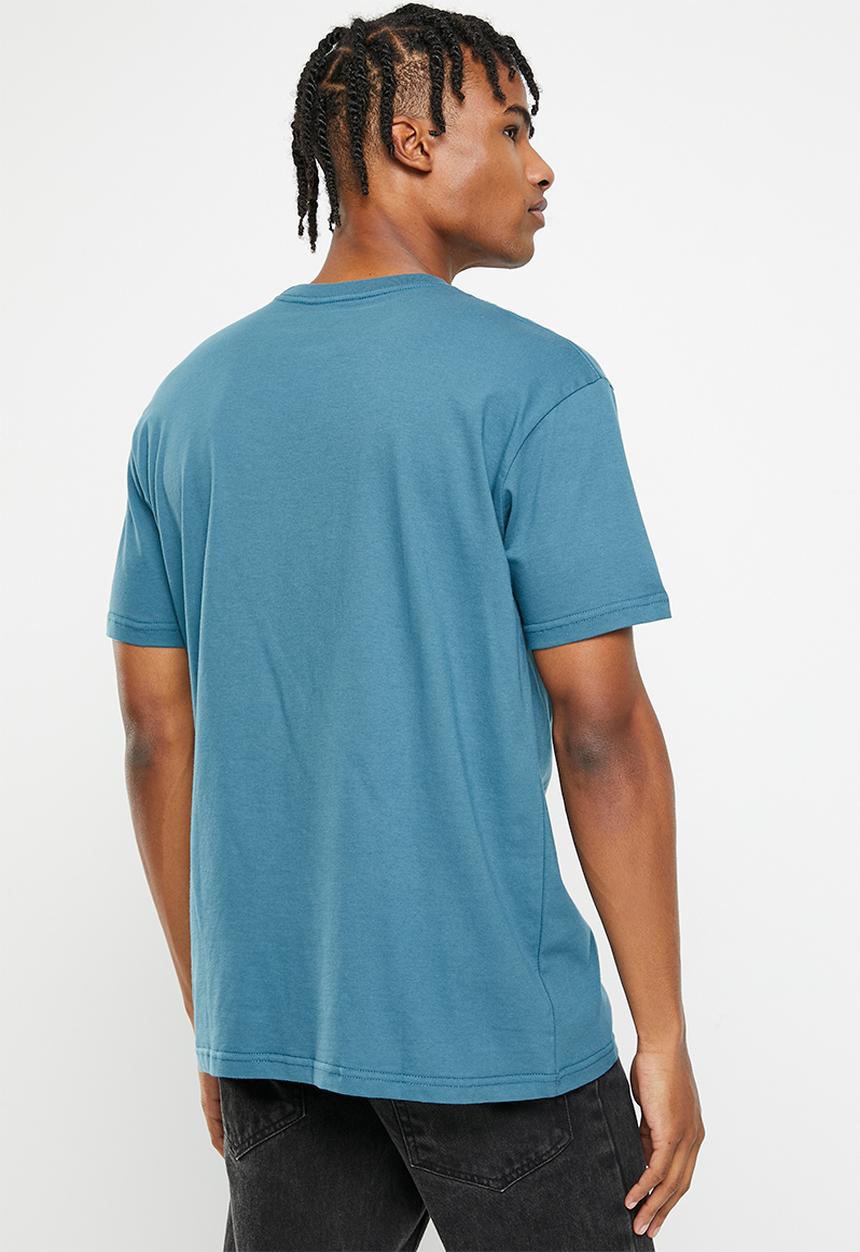 Billabong  - Stacked arch short sleeve - blue lagoon
