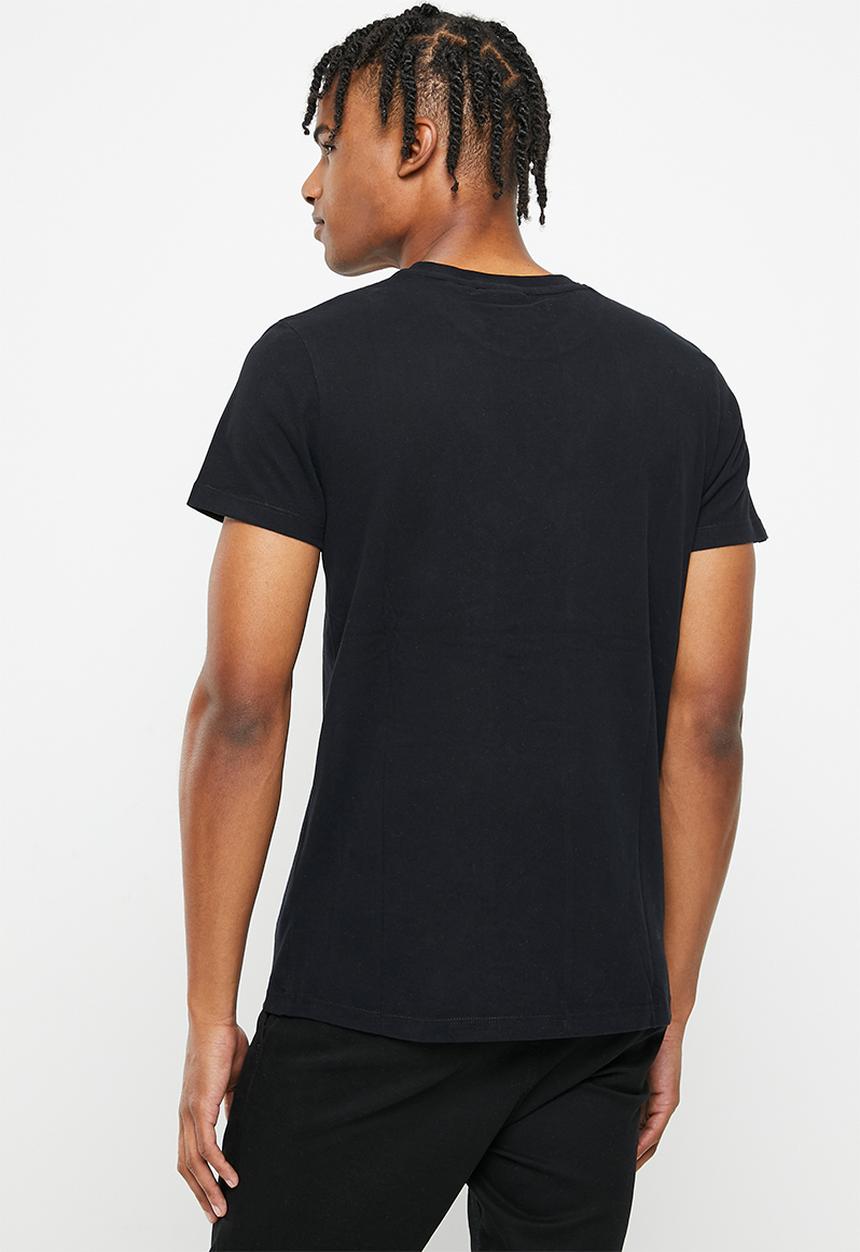 Superdry. - Vintage logo emb tee - black 