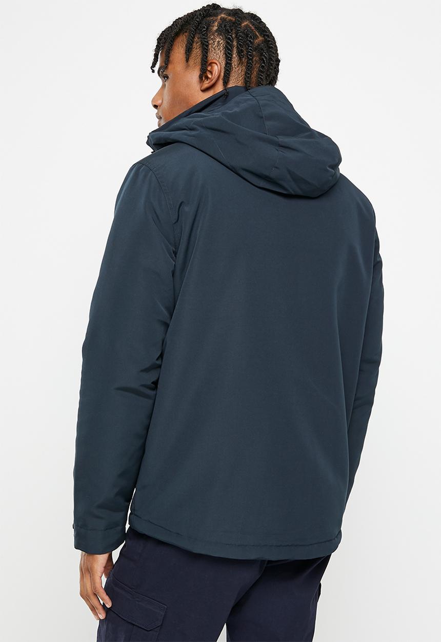 Superdry. - Ultimate windcheater - eclipse navy/bold orange