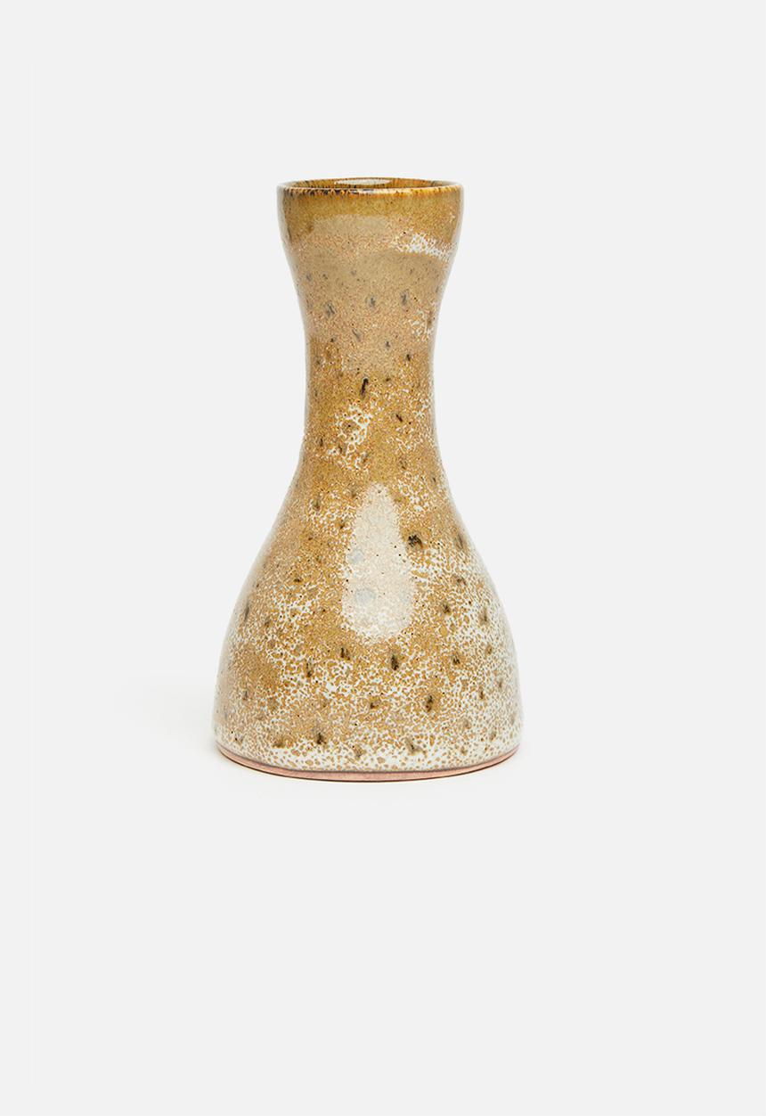 Mervyn Gers - Candle hourglass - marula
