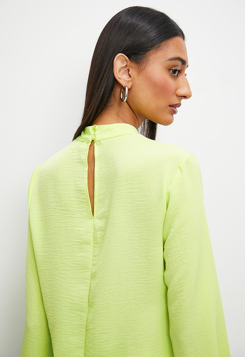 Superbalist - High neck blouse - pale green