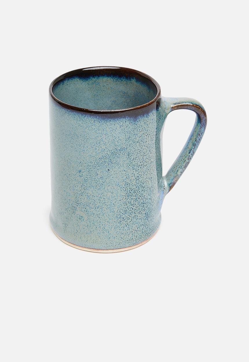 Mervyn Gers - Wide mug set of 2 - harbour