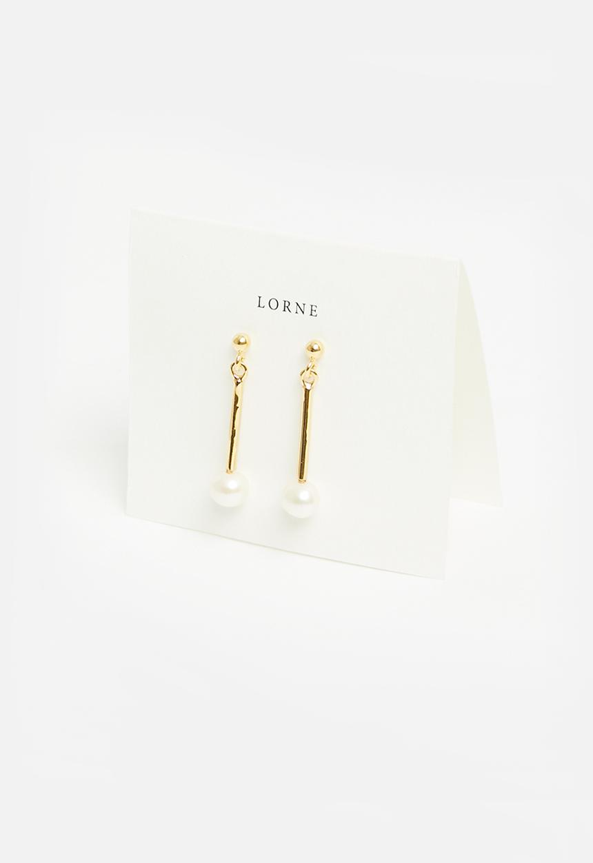 Lorne - Pearl droplet - gold
